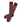 Maroon Broken Stripe Dress Socks
