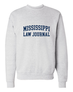 Mississippi® Law Journal Crewneck Sweatshirt | Ash