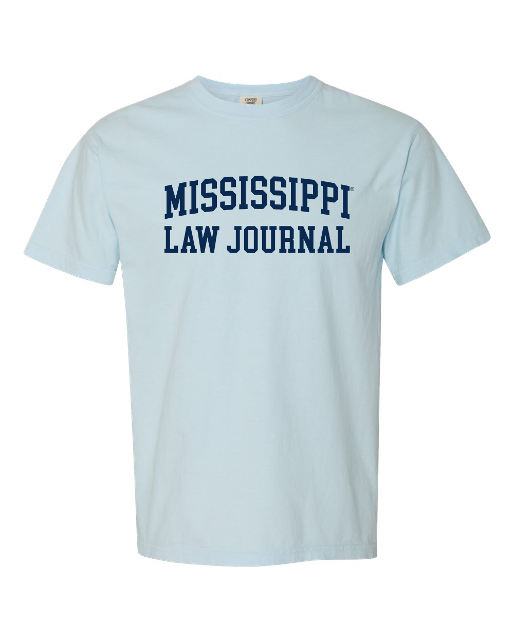 Mississippi® Law Journal Short Sleeve Tee | Powder Blue