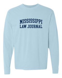 Mississippi® Law Journal Long Sleeve Tee | Powder Blue
