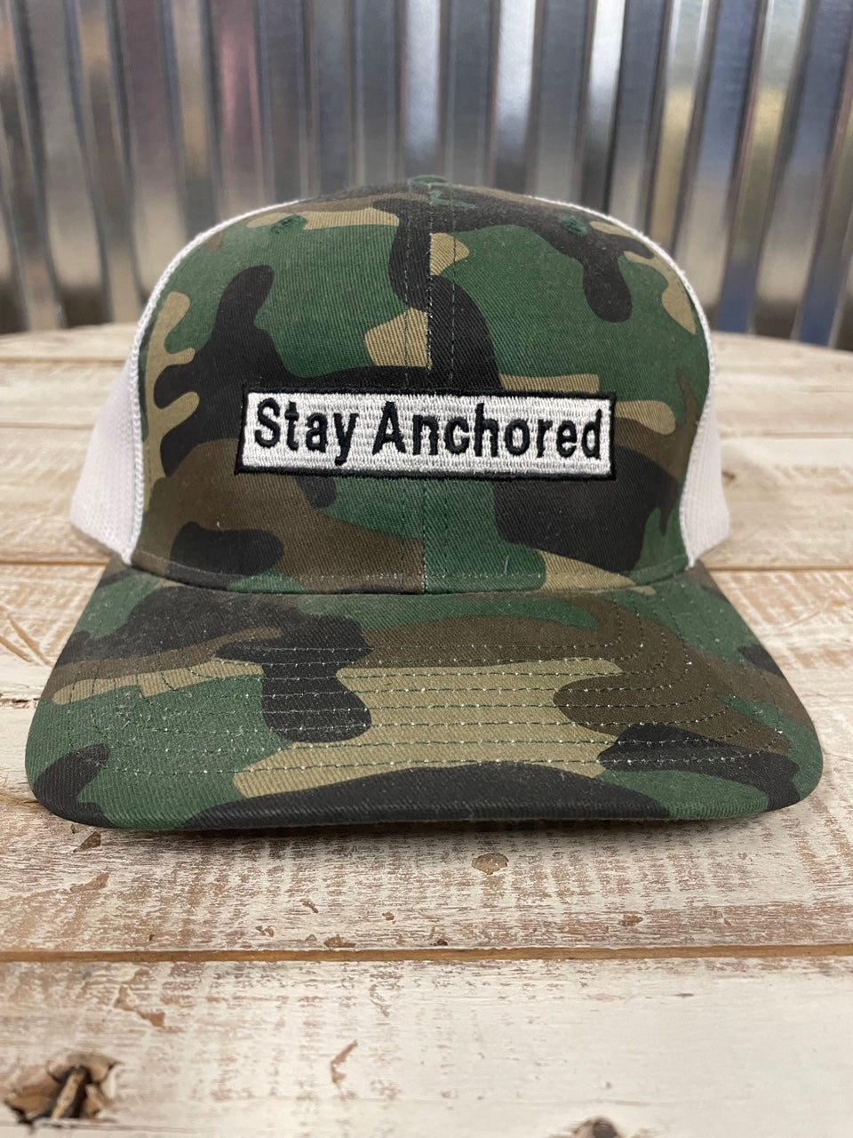 Stay Anchored Pattern Hat